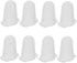 LIFKOME 8pcs Cake Frosting Tip Covers, Silicone Piping Tip Sleeves, Protective Cap Bakeware Set