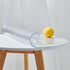 12 Inch 1.5mm Frosted Round Table Cover Protector, Thick Plastic Desk Protector Mat, Round Waterproof PVC Desk Cover