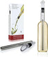 Iceless Wine Chiller Stick, 3-in-1 Stainless Steel Wine Bottle Cooler Stick with Aerator and Pourer