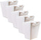 5pcs Hanging Cup Holder - Rolling Cart Accessories for Utility Bins, Space Saver, Storage Bucket, Makeup Pencil Holder,