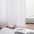 MIULEE Sheer Window Scarf Valance Extra Long Topper Window Treatment, Elegant Curtain Scarves for Party Wedding