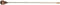 Barfly Antique Copper Bar Spoon, Teardrop End 15 3/4" (40 cm)