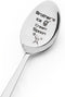 Little Big Brother Gifts, Ice Cream Spoon for Brother Birthday Christmas Gifts from Sister, Bonus Brother Gift