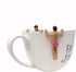 Ipetboom 8Pcs Wine Glass Markers, Random Style Cup Ornaments, Action Figurines Doll Wine Charms
