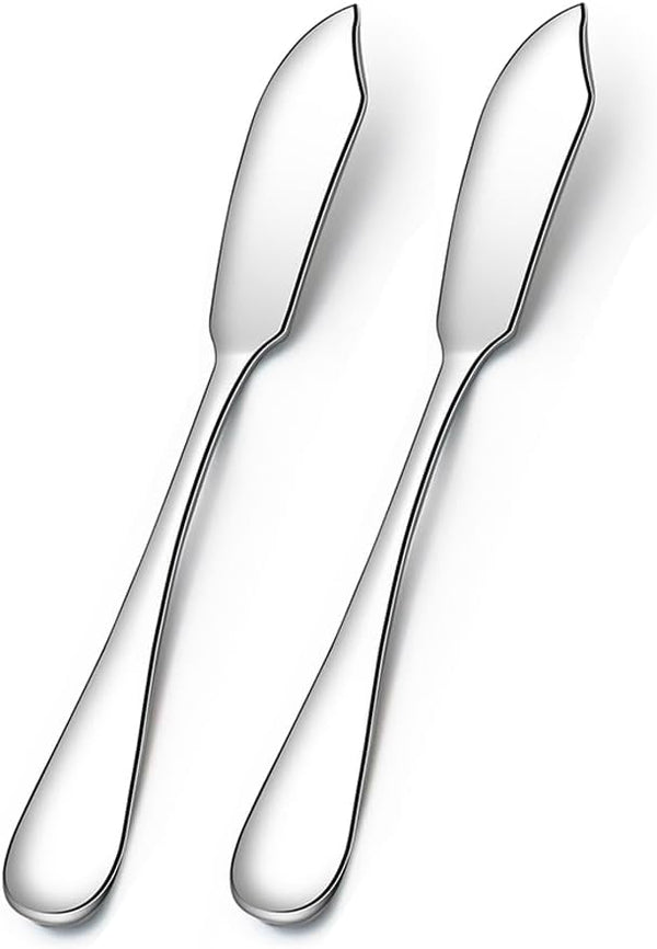 AOOSY Stainless Steel Butter Knives, Cheese Knives, Butter Spreader for Kitchen Restaurant