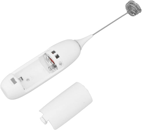 Handheld Battery Operated Milk Frother, Electric Foam Maker, Egg Beater for Coffee, Latte, Hot Chocolate, Mini Drink