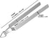 Sahishnu Square Roasting Net with Tong, Roasting Pan, Wire Roaster, Stainless Steel Tong
