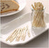 Bamboo Cocktail Forks, 500 Pcs Mini Food Picks for Appetizer, Fruit, Cheese, Natural Bamboo Wood