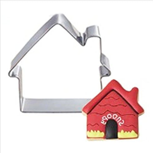 Small Key and House Cookie Cutters Set - Stainless Steel