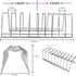 Pot Lid Holder, Stainless Steel Kitchen Organizer Rack, Storage for Bakeware, Pots & Pans, Reusable Containers