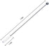 20 pcs Stainless Steel Coffee Beverage Stir Sticks, 7.4" Cocktail Stirrers Drink Swizzle Stick Picks Tools