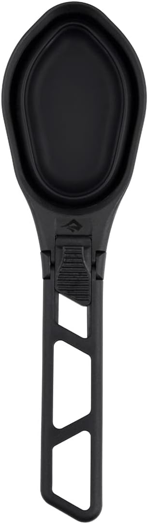 Camp kitchen folding serving spoon
