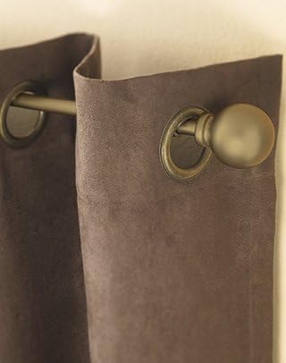 Curtainworks Cameron Grommet Curtain Panel, Navy, 50 by 84"