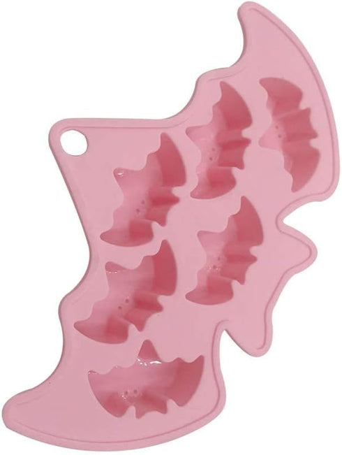 Silicone Bakeware Set, Heat Resistant Halloween Baking Molds for Chocolate, Candy, Ice Tray, 2 Pack