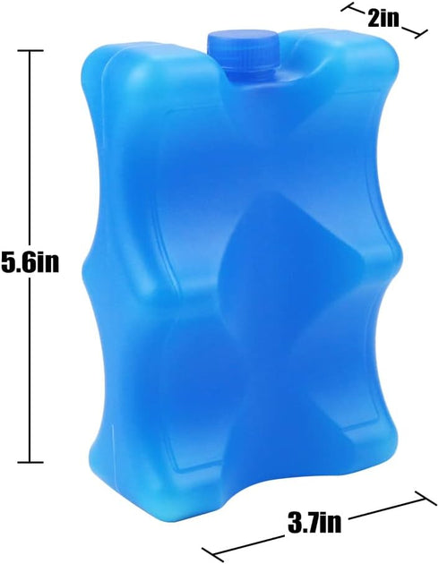 Reusable Ice Pack for Breastmilk Storage (Pack of 3), Ice Pack for Breastfeeding Working Moms