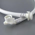 6.6FT 2-Meter Washing Machine Water Supply Pipe Extension, Fully Automatic Drum Inlet Hose with Steel Head