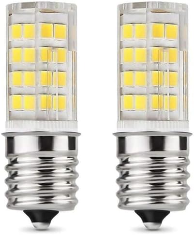 E17 LED Bulb for Microwave Oven, Kitchen Appliance Light, 4 Watt (40W Halogen Equivalent), Daylight White 6000K,