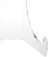 White Small Artwork Display Stand, Clear Acrylic Plate Stable Countertop Holder for Tea, Bricks, Books, Magazines