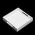 Handles-10x10Inch-Serving Countertop-Makeup KEVLANG Glossy White Sturdy Acrylic Serving Tray