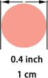 Rose-Gold Foil Metallic Mylar Table Scatter Dots, 60g Wedding Bridal Shower Engagement Baby Shower Birthday Party