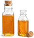 12 16 oz 1 lb 1800's Nakpunar pcs Muth Bottle Jar - Empty Honey Bottles with Cork Bottle Stopper - Reproduction Honey