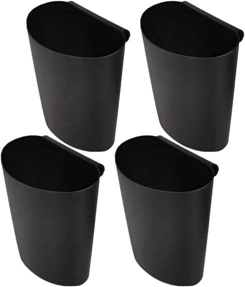 NUOBESTY Hanging Cup Holder Utility Rolling Cart Organizer, 4Pcs Makeup Pencil Holder for Art Craft Supplies Storage