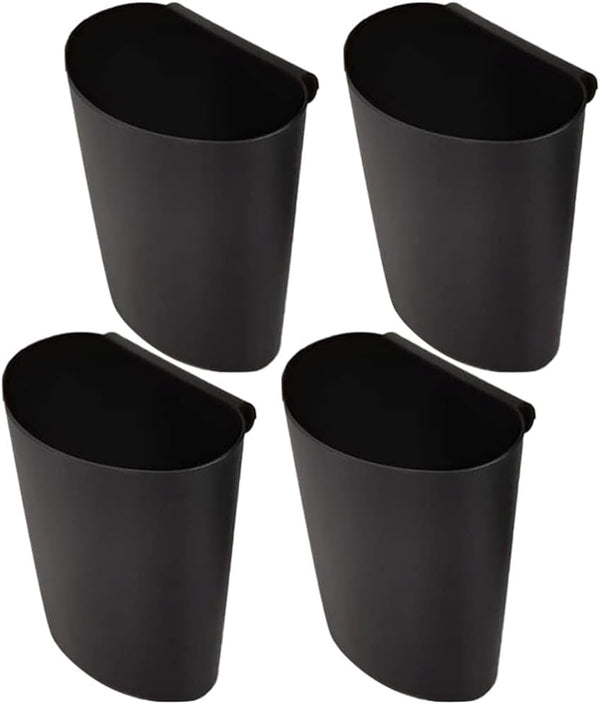NUOBESTY Hanging Cup Holder Utility Rolling Cart Organizer, 4Pcs Makeup Pencil Holder for Art Craft Supplies Storage
