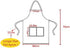2 Pink,15pcs), 60x70cm Pink Plain Bib Aprons Bulk for Women Men Adult with Front Pockets (Hot