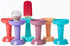 Fiico Frozen Dripstik No Mess Ice Cream Cone & Treat Holder Also Makes Ice Pops (Aqua)