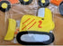 Ann Clark Construction Cookie Cutters 3-Pc. Set Made in USA, Bulldozer, Dump Truck, Tractor