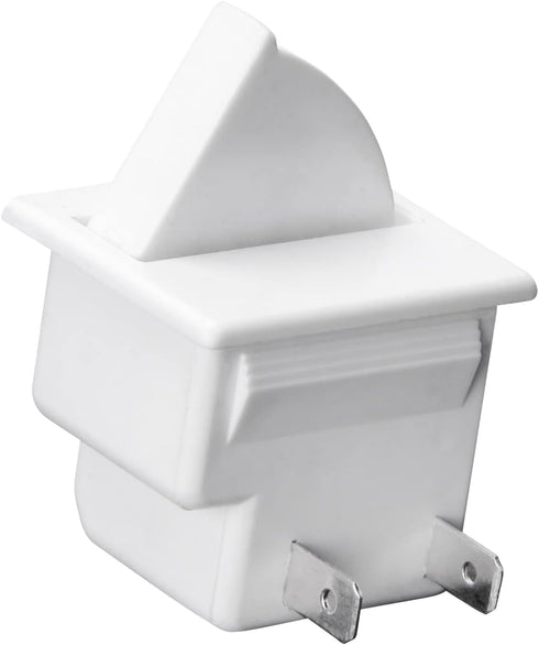 Heyiarbeit Refrigerator Door Light Switch, 2Pin Universal Replacement Switch, 2Pcs for Most Refrigerators