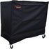 BroilPro Accessories 80-100 43L 22W 32H inch-Black Waterproof Qt Rolling Cooler Cart Cover Fits Most Patio Ice Chest