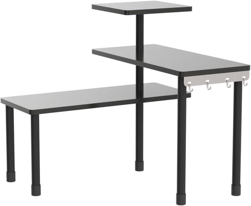 Countertop 3 Counter, JayRex Corner Shelf, Tier Shelf Moveable Organizer for Bathroom Make Up, Dresser Table, Desktop