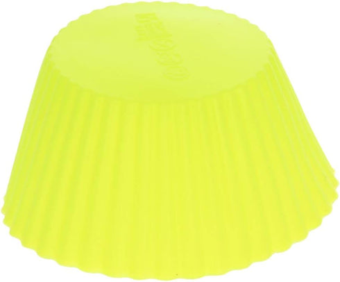 Utoolmart Silicone Cupcake Cups, Reusable Baking Cups, Non-stick Cupcake Liners Muffins Cup Molds for Party Halloween Christmas Bakery Molds Supplies, Green 5 Pcs by Utoolmart