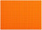Colinda Silicone Dish and Cup Drying Mat, Extra Large Trivet for Hot Dishes, 16" x 11.5", Orange