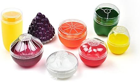 Orange Storage Containers, Reusable Grapefruit Keeper for Refrigerator, Individual Orange Saver
