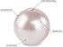 Super Z Outlet Elegant Glossy Polished Pearl Beads, DIY Jewelry Necklaces, Table Scatter for Wedding Birthday Party