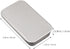 Hemoton 20pcs Rectangular Slide Top Tinplate Box Sliding Cover Push-Pull Tin Box Metal Tin Containers for Candies Jewelry Crafts Lip Balm Storage 60x34x10mm by Hemoton