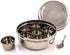 Stainless Steel Masala Dabba Spice Box, 7 Compartment Indian Spice Storage Container