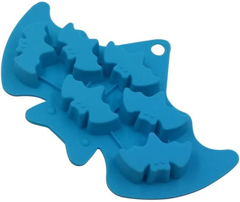 Silicone Bakeware Set, Heat Resistant Halloween Baking Molds for Chocolate, Candy, Ice Tray, 2 Pack
