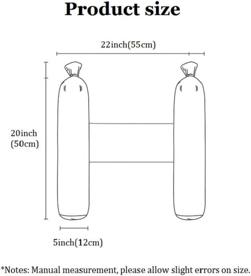 Reidio Multipurpose Body Pillow, Adjustable Candy Shaped Throw Pillow, Neck Support Pillow Back Cushion Body Pillow