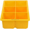 Traytastic! Silicone Large Square Ice Cube Tray Mold - Makes Large/Giant Ice Cubes approximately 2" x 2" x 2"