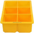 Traytastic! Silicone Large Square Ice Cube Tray Mold - Makes Large/Giant Ice Cubes approximately 2" x 2" x 2"