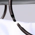 SlipX Solutions Simple Slide Shower Curtain Rings - Set of 12, Oil Rubbed Bronze, Rust Resistant, Snap Closure for