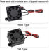 110V Mini Air Heater Thermistor - Constant Temperature Insulation Energy Saving Electric Space Heater (12V/250W)