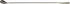 Barfly Bar Spoon - Standard 17 1/8" (43.5 Cm), Gun Metal Black