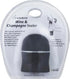 Rabbit Champagne and Wine Sealer, Velvet Black - Airtight Stopper, Keeps Bubbles Fresh Longer