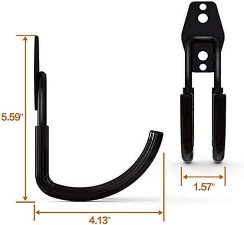 zoele Wall Mounting High Velocity Floor Fan Bracket, Industrial Grade Hook Hanger for Wall Fan Support