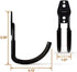 zoele Wall Mounting High Velocity Floor Fan Bracket, Industrial Grade Hook Hanger for Wall Fan Support