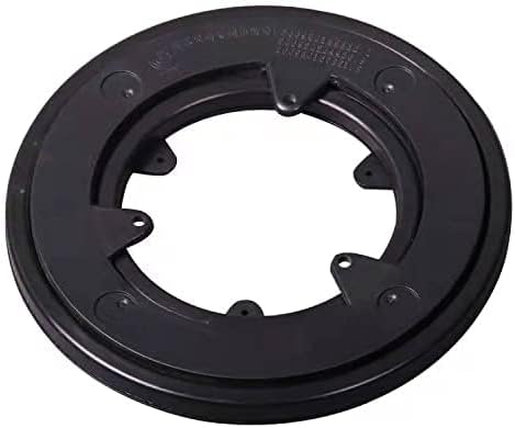Lazy Susan 6 Inch Plastic Rotating Turntable with Steel Ball Bearings, Silent Hardware, ABS+PC Material, 66 Lbs Capacity